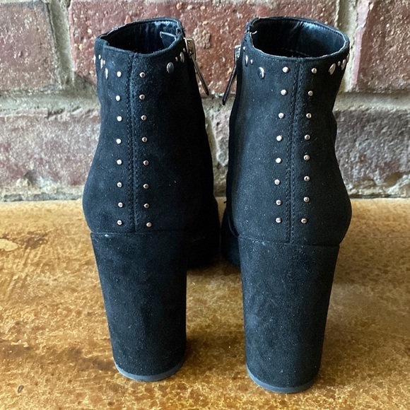 Sam Edelman‎ black studded suede booties - Picture 5 of 8